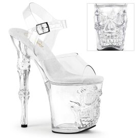 Pleaser RAPTURE-808 Plateau Sandalettes Transparent EU-38...
