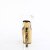 Pleaser RAPTURE-808-LT Plateau Sandalettes Transparent Gold EU-36 / US-6