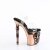 Pleaser RAPTURE-808-LT Plateau Sandalettes Transparent Rose Gold EU-36 / US-6