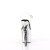 Pleaser RAPTURE-808-LT Plateau Sandalettes Transparent Silver EU-35 / US-5