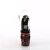 Pleaser RAPTURE-808-LT Plateau Sandalettes Transparent Red EU-37 / US-7