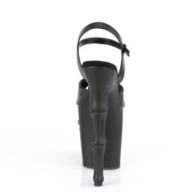 Pleaser RAPTURE-809 Plateau Sandalettes Faux Leather Black EU-35 / US-5