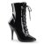 Pleaser SEDUCE-1020 Ankle boots Patent Black EU-44 / US-14