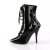 Pleaser SEDUCE-1020 Ankle boots Patent Black EU-44 / US-14