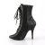 Pleaser SEDUCE-1020 Ankle boots Faux Leather Black EU-41 / US-11