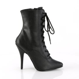 Pleaser SEDUCE-1020 Ankle boots Faux Leather Black EU-36 / US-6