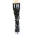 Pleaser SEDUCE-2000 Knee-High Boots Patent Black EU-42 / US-12