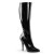 Pleaser SEDUCE-2000 Knee-High Boots Patent Black EU-43 / US-13