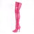 Pleaser SEDUCE-3000 Overknee Boots Patent Pink EU-43 / US-13
