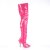 Pleaser SEDUCE-3010 Overknee Boots Patent Pink EU-36 / US-6