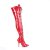Pleaser SEDUCE-3024 Overknee Boots Patent Red EU-42 / US-12
