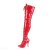 Pleaser SEDUCE-3024 Overknee Boots Patent Red EU-38 / US-8