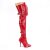 Pleaser SEDUCE-3028 Overknee Boots Patent Red EU-38 / US-8