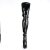 Pleaser SEDUCE-3063 Overknee Boots Patent Black EU-38 / US-8