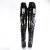 Pleaser SEDUCE-3080 Overknee Boots Patent Black EU-38 / US-8