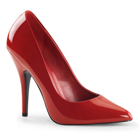 Pleaser SEDUCE-420 Pumps Patent Red EU-35 / US-5