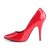 Pleaser SEDUCE-420 Pumps Patent Red EU-35 / US-5