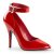 Pleaser SEDUCE-431 Pumps Patent Red EU-35 / US-5