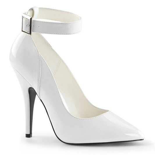 Pleaser SEDUCE-431 Pumps Patent White EU-35 / US-5