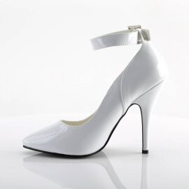 Pleaser SEDUCE-431 Pumps Patent White EU-35 / US-5