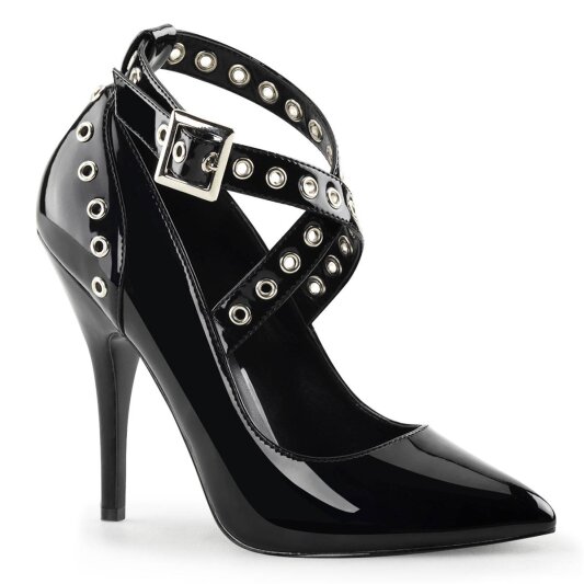 Pleaser SEDUCE-443 Pumps Patent Black EU-35 / US-5