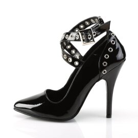 Pleaser SEDUCE-443 Pumps Patent Black EU-35 / US-5