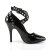 Pleaser SEDUCE-443 Pumps Patent Black EU-35 / US-5
