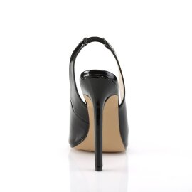 Pleaser SEXY-08 Sandalettes Patent Black EU-35 / US-5