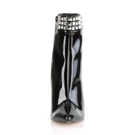 Pleaser SEXY-1006 Ankle boots Patent Black EU-35 / US-5
