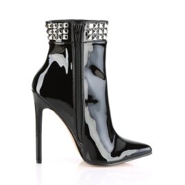 Pleaser SEXY-1006 Ankle boots Patent Black EU-35 / US-5