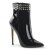 Pleaser SEXY-1006 Ankle boots Patent Black EU-35 / US-5