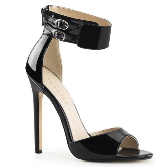 Pleaser SEXY-19 Sandalettes Patent Black EU-35 / US-5