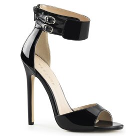 Pleaser SEXY-19 Sandalettes Patent Black EU-35 / US-5