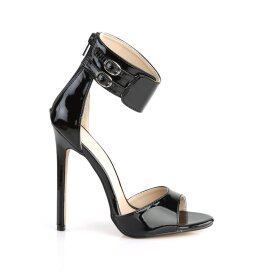 Pleaser SEXY-19 Sandalettes Patent Black EU-35 / US-5