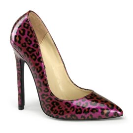 Pleaser SEXY-20 Pumps Patent Purple EU-35 / US-5