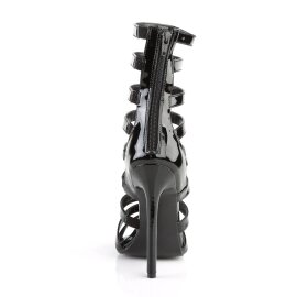Pleaser SEXY-52 Sandalettes Patent Black EU-35 / US-5