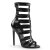 Pleaser SEXY-52 Sandalettes Patent Black EU-35 / US-5