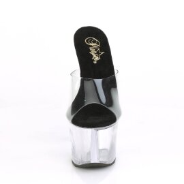 Pleaser SKY-301 Plateau Mules Transparent EU-35 / US-5