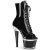 Pleaser SPECTATOR-1021 Plateau Ankle Boots Patent Black EU-40 / US-10