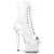 Pleaser SPECTATOR-1021 Plateau Ankle Boots Patent White EU-37 / US-7