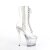 Pleaser SPECTATOR-1040C Plateau Ankle Boots Transparent EU-36 / US-6