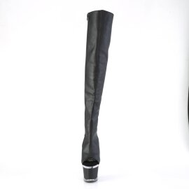 Pleaser SPECTATOR-3019 Plateau Overknee Boots Faux...