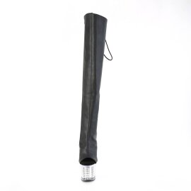 Pleaser SPECTATOR-3019 Plateau Overknee Boots Leather...