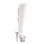 Pleaser SPECTATOR-3019 Plateau Overknee Boots Faux Leather Chrome White EU-36 / US-6