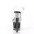 Pleaser SPECTATOR-708RS Plateau Sandalettes Rhinestones Silver EU-39 / US-9