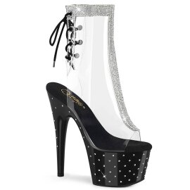 Pleaser STARDUST-1018C-2RS Plateau Ankle Boots...