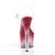 Pleaser STARDUST-708T Plateau Sandalettes Transparent Pink EU-41 / US-11