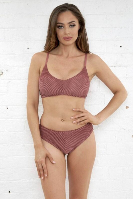 Lunalae Shorts Lana Low Waist Dusty Rose L