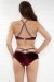 Lunalae Shorts Sienna Low Waist Magenta S