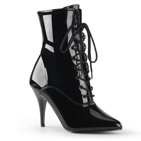 Pleaser VANITY-1020 Ankle boots Patent Black EU-43 / US-13